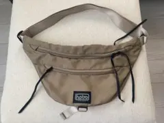 hobo ボディバッグ ショルダーバッグ　ベージュ
