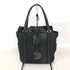 Ferragamo フェラガモ ハンドバッグ トートバッグ レザー ブラック