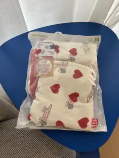 UNIQLO ハート柄 パジャマ 80サイズ
