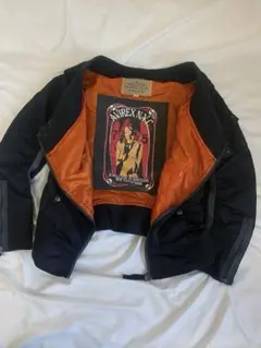 AVIREX ブラック MA-1ジャケット