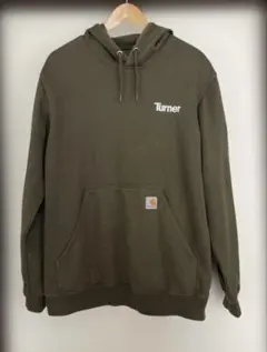 Carhartt Turner フード付きパーカー オリーブ系　Lサイズ