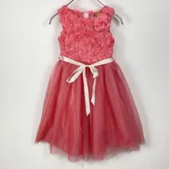 美品 Catherine Cottage ドレス ローズラメチュール 130