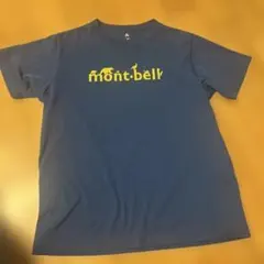 値下げ！mont-bell ネイビーブルー　Tシャツ 160