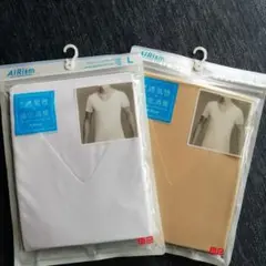 新品未使用　AIRism Lサイズ Tシャツ 2枚セット