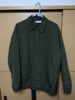 オリーブグリーン キルティングジャケット