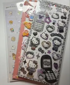サンリオ ジュエルマシュマロステッカーズ 平成はっぴーフォン ゼブラ おまけ