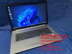 17インチ Probook470G7 i7-10510U/SSD256/24GB - メルカリ
