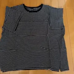 DAZY 半袖ストライプシャツ