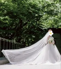 ブライダルミュー　ベール　ロング
