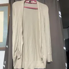 ほぼ未使用ラルフローレン　ベージュロングカーディガン