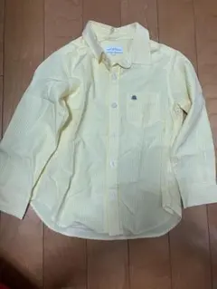 UNITED ARROWS 子供用ストライプ長袖シャツ 115センチ