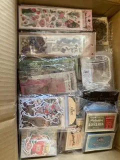 A100サイズ　コラージュ素材お裾分け　紙もの　ステッカー　マステ　中古です。