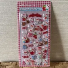 Hello Kitty 3D 立体　硬いシール