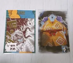 ワンピース ONEPIECE 25周年記念 ポストカード 効果音 ジンベエ