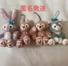 ディズニーキーホルダーぬいぐるみダッフィーシェリーメイ ジェラトーニ ステラルー