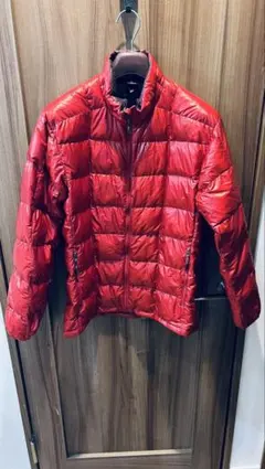 [値下げ]美品 mont-bell 800FP U.L.ダウンジャケット 赤　M