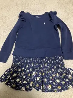 Polo Ralph Lauren ネイビー ワンピース S/P (7)