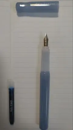 【新品未使用品】PILOT Kakuno まどろみカラーブルー万年筆 限定ボディ