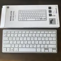 Bluetoothキーボード シルバー　スリーコインズのサムネイル