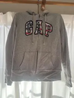 GAP アメリカ国旗デザイン ジップ パーカー 平成