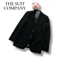 ザスーツカンパニー　テーラードジャケット メンズ ウール 黒　170-8Drop