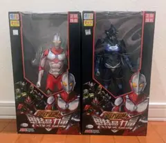 ドラゴンフォース ウルトラマン 2体セット フィギュア ソフビ 