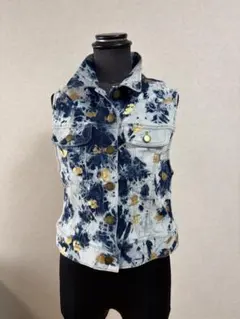 ZUMBA デニムベスト　Ｓ