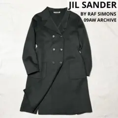 JIL SANDER コート ブラック ジルサンダー ラフ raf simons | Mercari