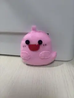 ピンク おばけ ぬいぐるみ ハンドメイド お守り