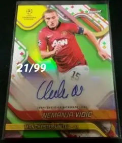 ネマニャ ヴィディッチ 2021-22 Panini Noir 直筆サイン Yahoo!オークション - 2021-22 Panini Mosaic EPL Nemanja Vidic