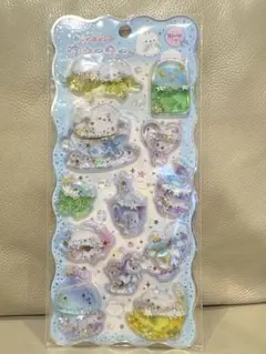 【正規品】　クーリア　ウォーターシール　シマエナガ　ストーン付き