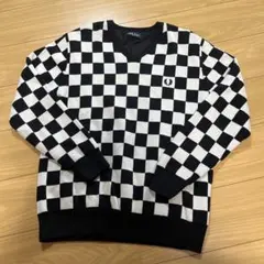 美品FRED PERRY×BEAMS GOLF 別注ニット　サイズL