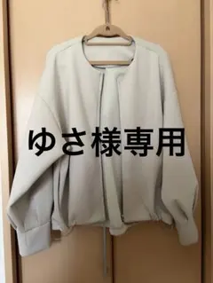 NATURAL BEAUTY BASIC ノーカラージャケット
