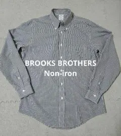 【美品】BROOKS BROTHERS　ギンガムチェック　ボタンダウン