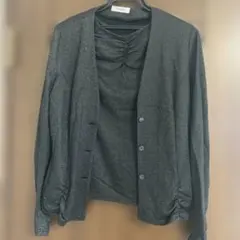 PINORE カーディガンとタンクトップ セット Mサイズ(38)のサムネイル