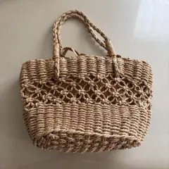 Honeys ベージュ かごバッグのサムネイル
