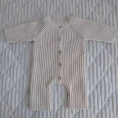 the.lala リブニットロンパース XSサイズ