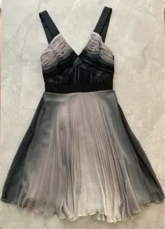 シルク100％ グラデーションワンピース/ドレス ☆ストール付☆ BASIX Ⅱ