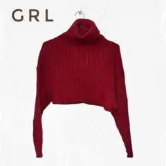 グレイル　ニット　セーター mb1395 レッド