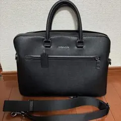 COACH コーチ CR275 イーサン ブリーフ ブラック ビジネスバッグ