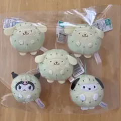 サンリオ フルーツきぐるみマスコット~キウイ〜 5個セット