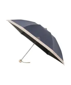 【折りたたみ日傘】LANVIN COLLECTION 遮光 晴雨兼用 ネイビーのサムネイル