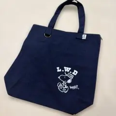 Workson SNOOPY キャンバスバッグ　★新品未使用★