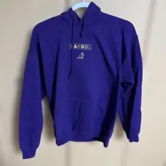 KANGOL 紫色 フード付きパーカー　古着