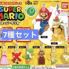 スーパーマリオ　めじるしアクセサリー 2 7種セット