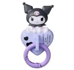 サンリオキャラクターズ　 キーリングハンガー　 クロミ　ガチャのサムネイル