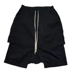 RickOwens リックオウエンス FOREVER サルエルショーツ ブラック RickOwens リックオウエンス FOREVER サルエルショーツ ブラック