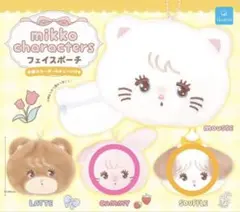 mikko characters フェイスポーチ