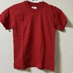 Hanes BEEFY-T キッズ Tシャツ レッド Mサイズ