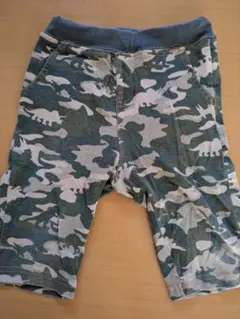 恐竜柄迷彩ハーフパンツ 110サイズ